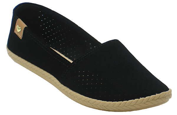 Sapatilha Moleca 5287210 nobuck furadinha