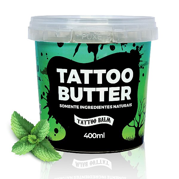Vaselina para tatuagem Vegana 100% Natural - Tattoo Balm Extratus