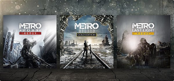 Jogo Metro Saga Bundle - Xbox 25 Dígitos Código Digital