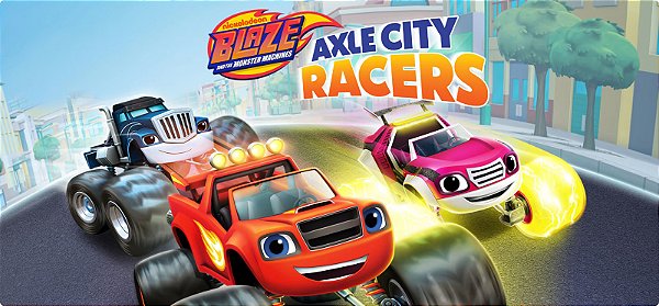 Blaze and the Monster Machines: Axle City Racers - Nintendo Switch 16 Dígitos Código Digital