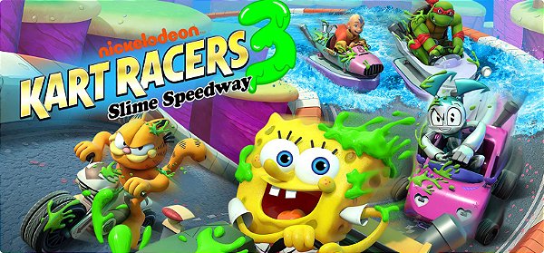Nickelodeon Kart Racers 3 PS4 e PS5 - Código Digital