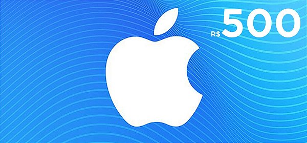 Cartão da App Store R$500 Reais - Código Digital