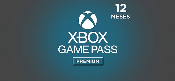 Xbox Game Pass Premium – Assinatura de 12 meses