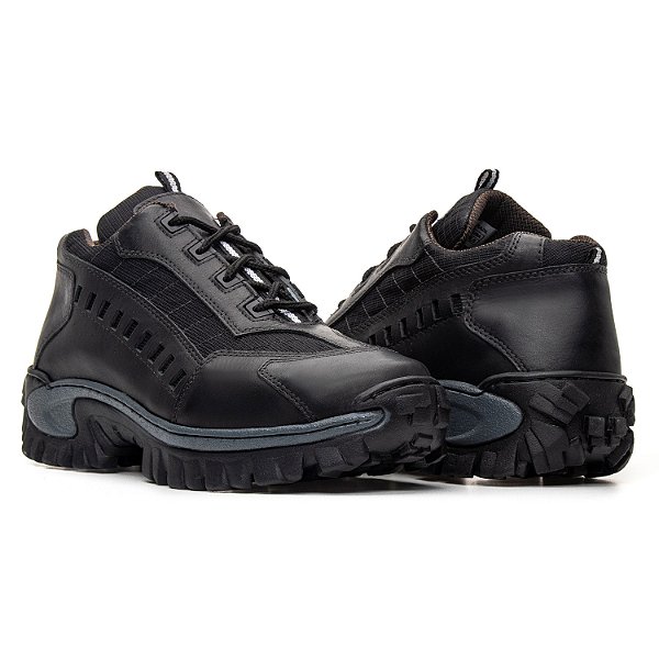 Tênis Adventure Intruder Trekking Trilha ZarbShoes Preto - Zarb