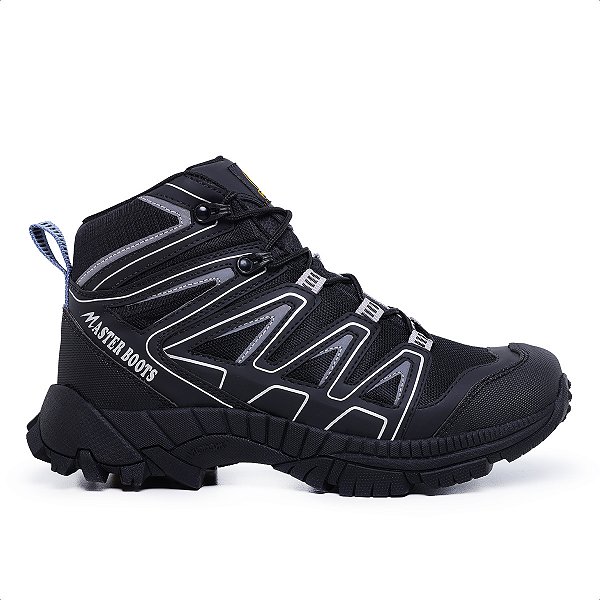 Tênis Adventure Thor Unissex Trilha Trabalho ZarbShoes Preto