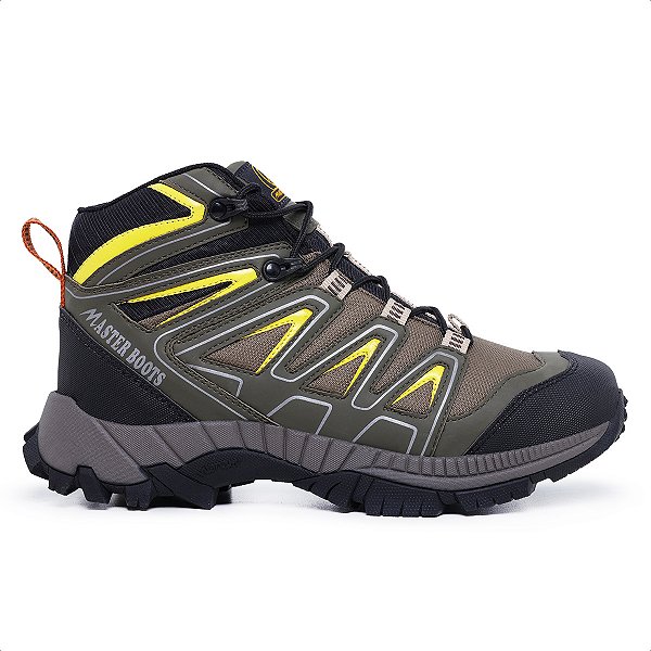 Tênis Adventure Thor Unissex Trilha Trabalho ZarbShoes Verde