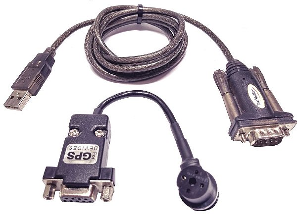 Cabo Gps 12/12XL/III Plus Serial (dados) + Conversor USB