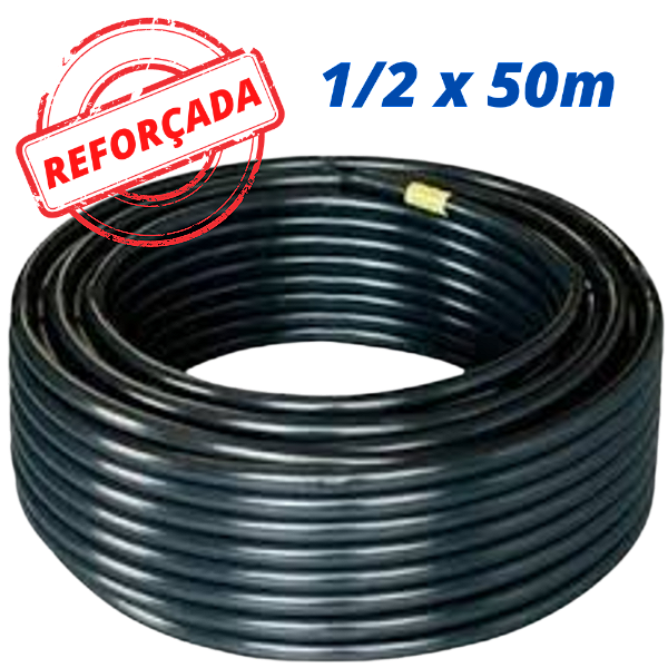 Mangueira Para Irrigação 1/2x50m Reforçada