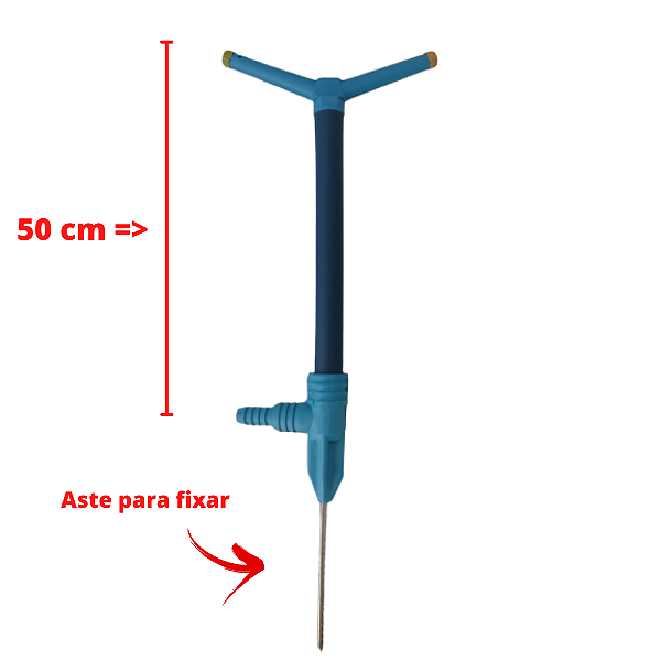 Aspersor Rotativo Para Irrigação Altura 50cm