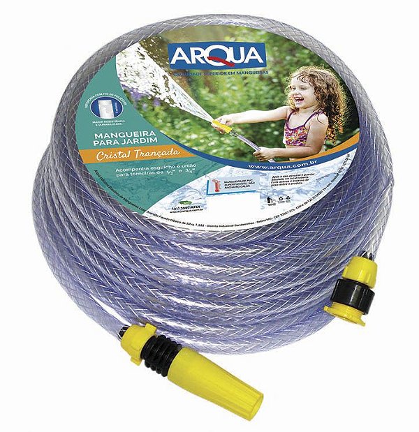 Mangueira De Jardim Transada 30 Mts C/ Esguicho E Engate