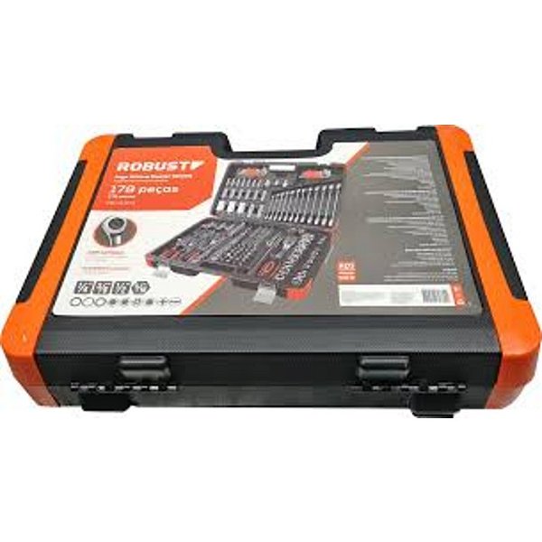 JOGO FERRAMENTAS COM 178 PEÇAS MASTER 5000R ROBUST