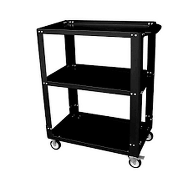 CARRINHO MECANICO SEM GAVETAS PRETO AGILITA