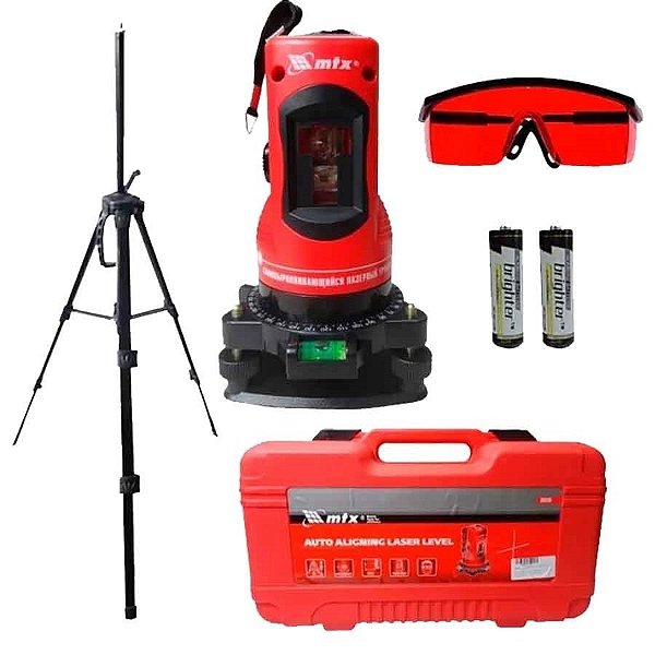 NIVEL A LASER 150MM COM TRIPE AUTO NIVELANTE MTX