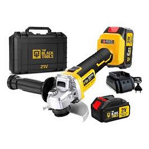 ESMERILHADEIRA ANGULAR TCA21BT 115 02 BATERIAS 21V BIVOLT BLACK TOOLS