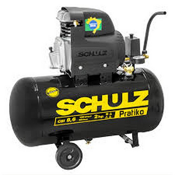 COMPRESSOR 08,6 50L S/KIT PRATIKO 127V SCHULZ