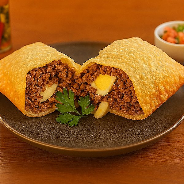 PASTEL FRITO CARNE C/ OVO