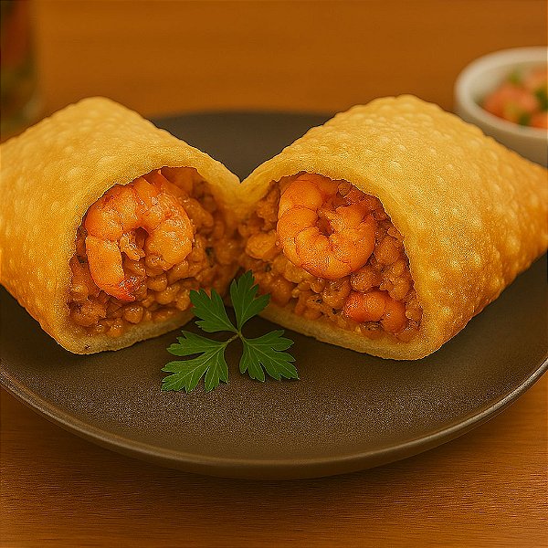 PASTEL FRITO CAMARÃO