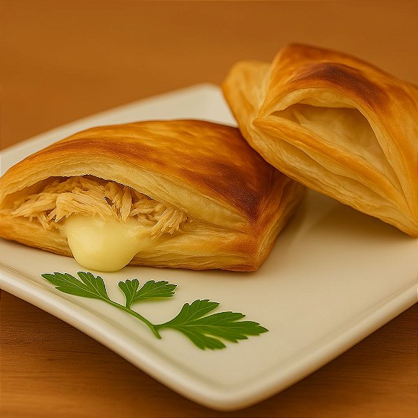 FOLHADO FRANGO C/ REQUEIJÃO