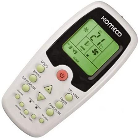 Controle P/ Ar Condicionado Komeco Kos 09fc 3hx / Kos 09qc
