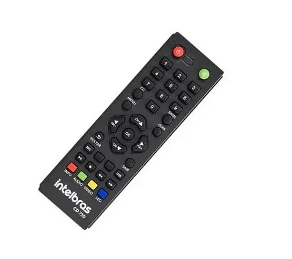 Controle Remoto Compatível com Conversor Digital Intelbras CD-730