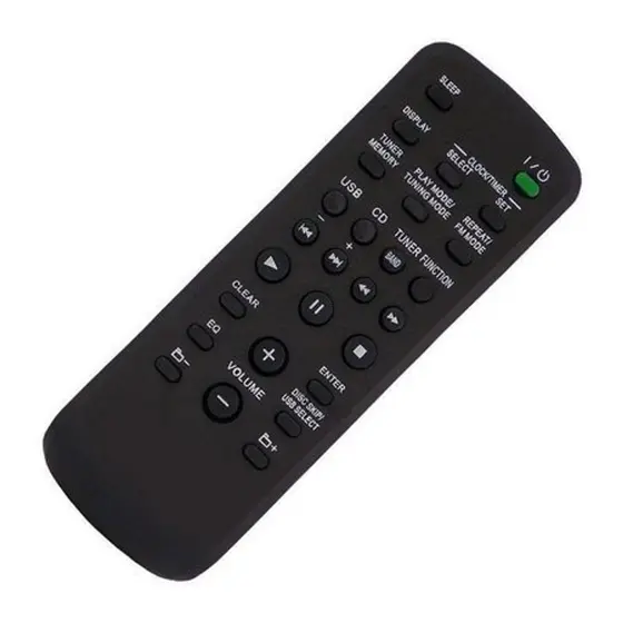 Controle Remoto Som Sony GENEZI