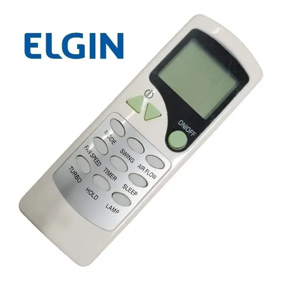 Controle Remoto Compatível com Ar Condicionado Elgin Linha Silent ZH-LT01