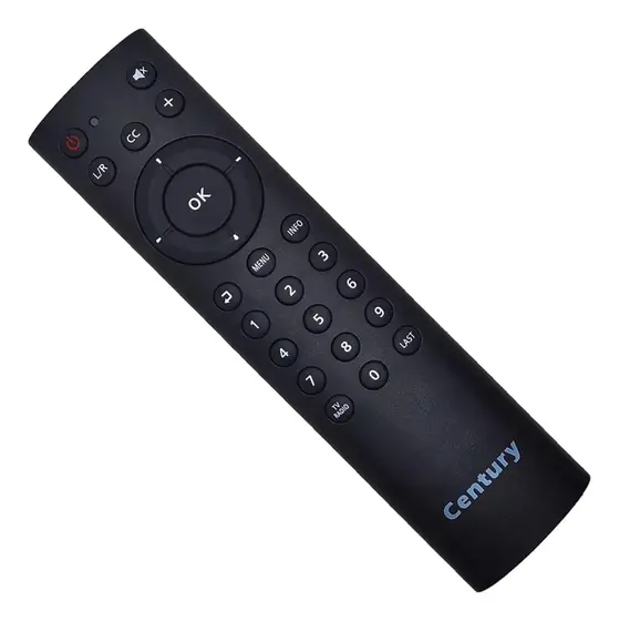 Controle Remoto Compatível com Receptor Century Midiabox B5,B6,B7