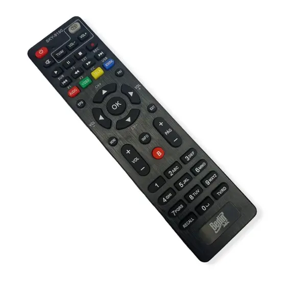Controle Remoto Compatível com Receptor Bedinsat BS9900S