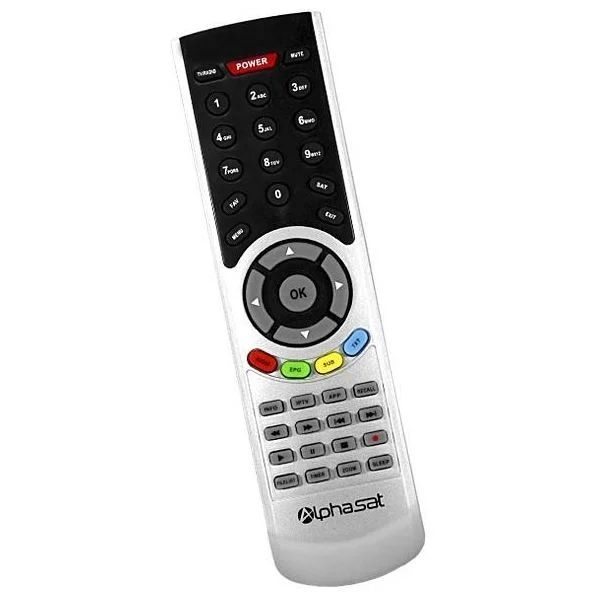 Controle Remoto para Alphasat Tx HD / Alphasat Tx KVM