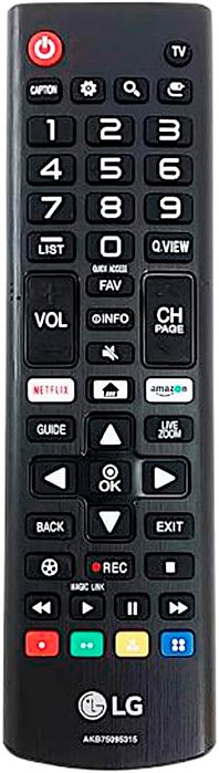 Controle Remoto tv LG ORIGINAL  Akb75095315