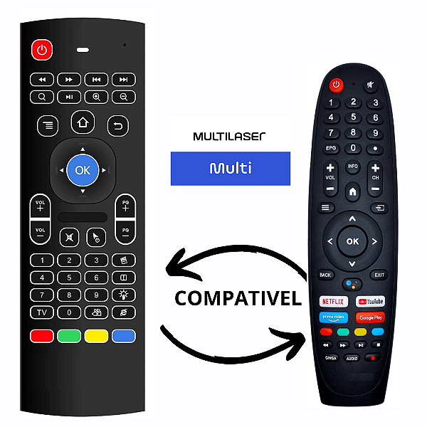 CONTROLE UNIVERSAL PARA TV MULTI