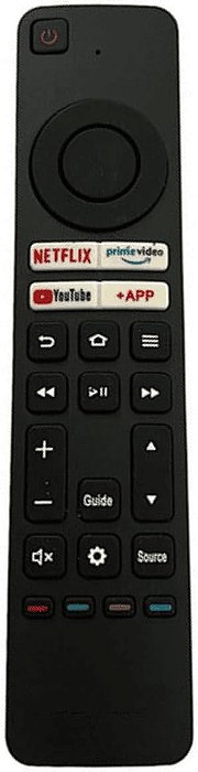 Controle Remoto TV Aiwa AW-TV-32-BL-01 / AW-TV-43-BL-01 / AW-TV-50-BL-01 (Smart TV)