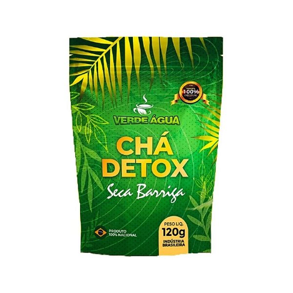 Chá Detox Seca Barriga 120g - Verde Água - BH Suplementos