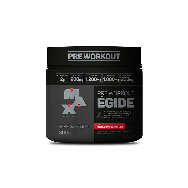 Pré-treino Égide 300g - Max Titanium