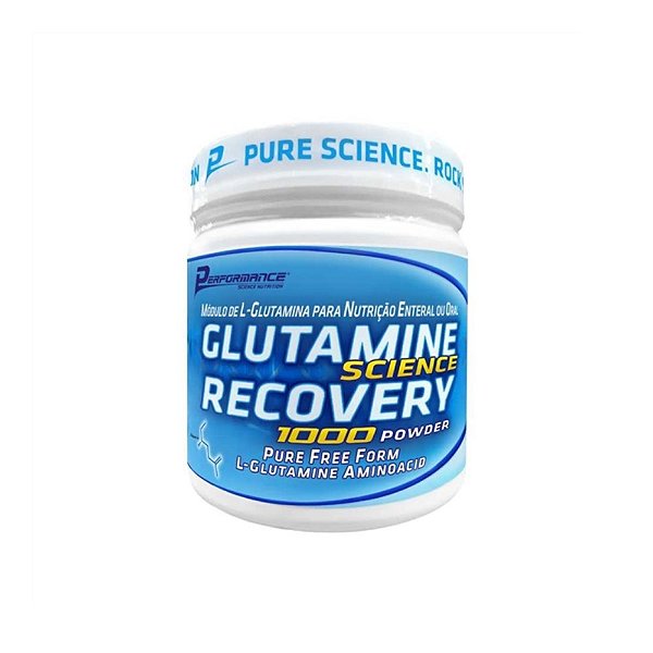 Glutamina Recovery 1000 Powder - Performance - BH Suplementos