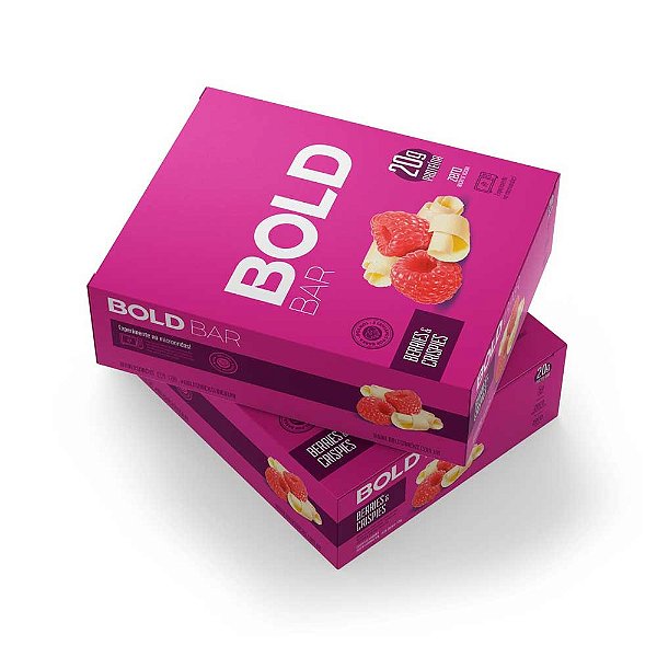 Bold Bar caixa com 12 unidades - Bold Snacks
