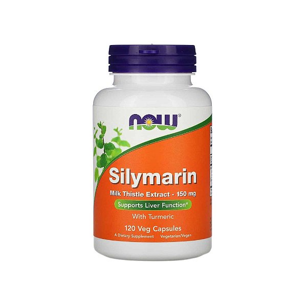 Silymarin Silimarina 150mg 120 Cápsulas - Now Foods