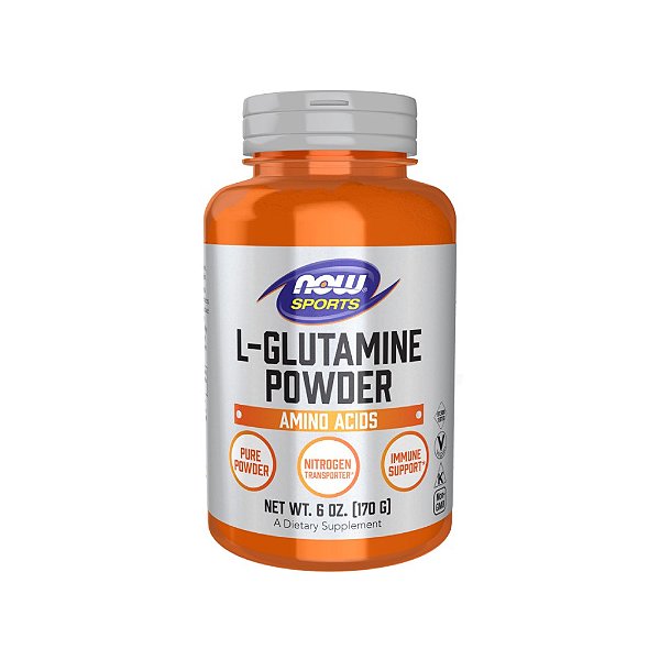 L-Glutamina POWDER em pó 170g - NOW
