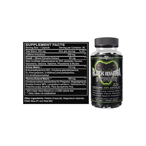 Black Mamba Hyperrush - Innovative Labs - BH Suplementos