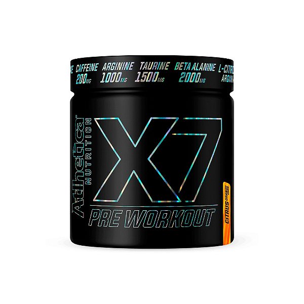 Pré-Treino X7 Pre Workout 300g - Atlhetica Nutrition