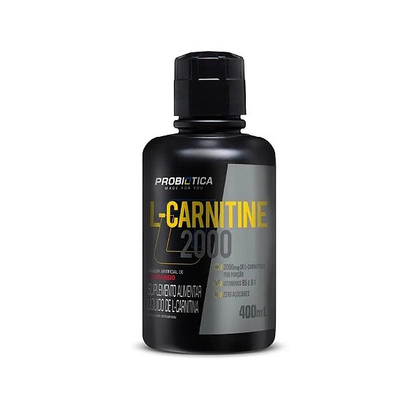 L-Carnitina 2000 400ml - Probiótica