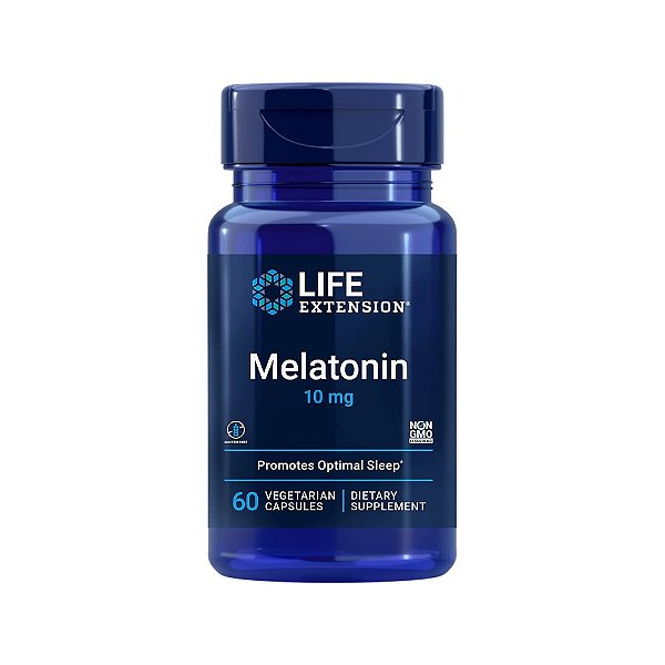 Melatonina 10mg 60 Cápsulas - Life Extension