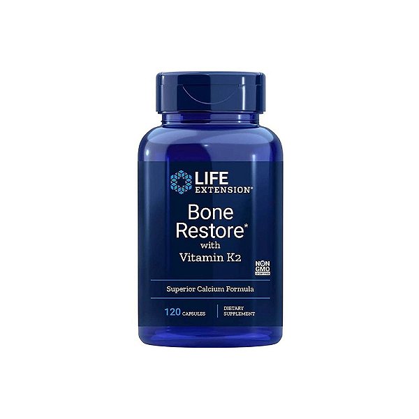 Bone Restore with Vitamin K2 120 Cápsulas - Life Extension