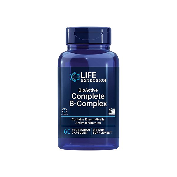 BioActive Complete B-Complex 60 Cápsulas - Life Extension