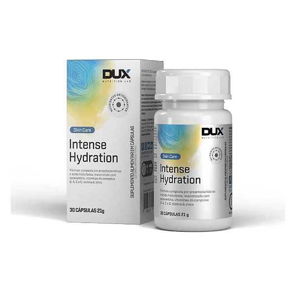 INTENSE HYDRATION 30 Cápsulas - Dux Nutrition