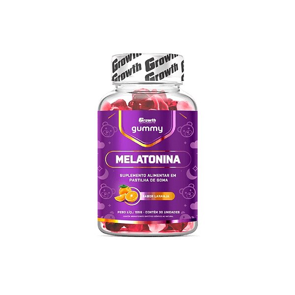 Melatonina Gummy 30 Unidades - Growth Supplements