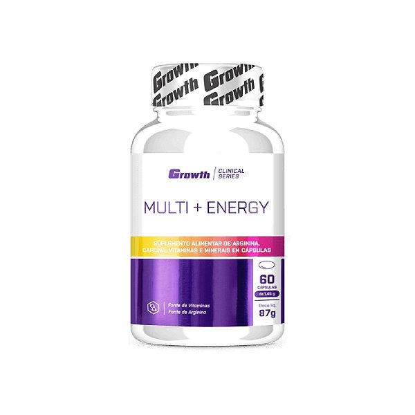 MULTI + ENERGY 60 Softgels - Growth Supplements