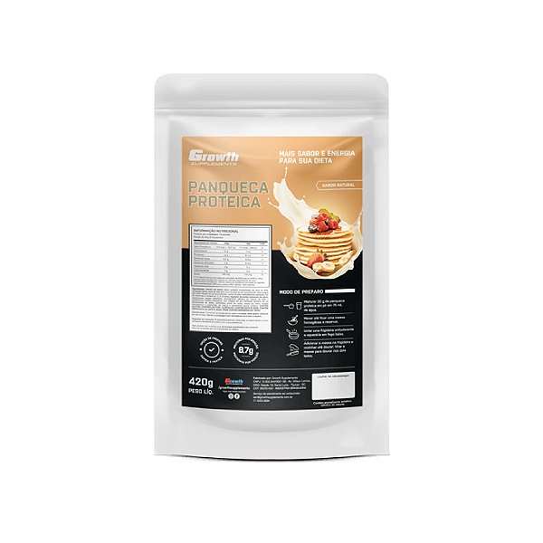Panqueca proteica 420g - Growth Supplements