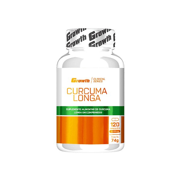 Curcuma Longa 120 Comprimidos - Growth Supplements