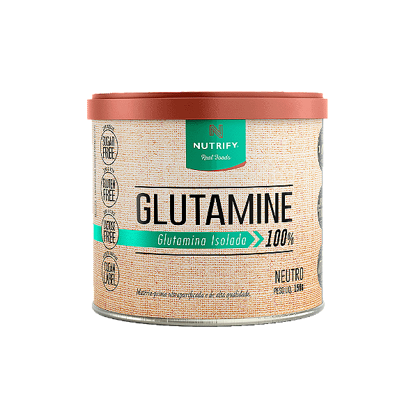 GLUTAMINE L-Glutamina isolada 100% 150g - Nutrify